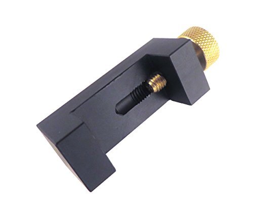 UPC 700667464992, Precision Machined Brass and Anodized Aluminum Ruler Stop Fence for Machinist Rules 7/8&quot; to 1 1/8&quot; RS