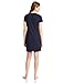 Nautica Sleepwear Women's Knit Jersey V-Neck Sleepshirt, Maritime Navy, Large