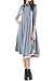 Pastel by Vivienne Women's Midi Swing Dress with Crochet Lace Trim Detail