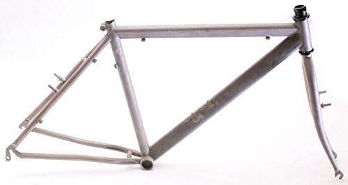 Italian RAW Steel 19" MTB Bike Hardtail Frame 26" Rim Brake Unpainted NEW