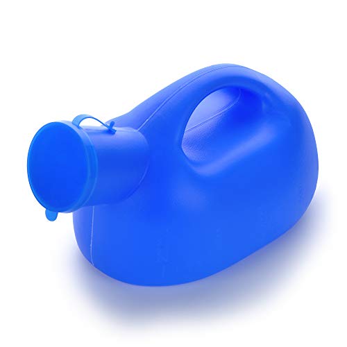 Gloveleya Male Plastic Urinal Men's Potty Pee Big Bottle for Camping Car Travel 2000ML ...