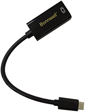 USB-C Type C to Mini DisplayPort Adapter 4K@60Hz in Black, USB 3.1 Type C to Mini DP adapter