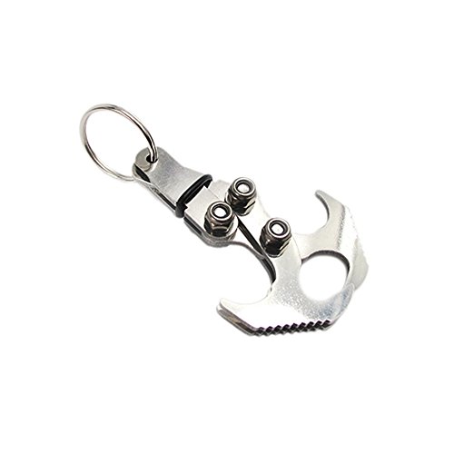Lixada small size stainless steel gravity hook outdoor …