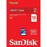 SanDisk 16GB Micro SD Memory Card (Retail Pkg)