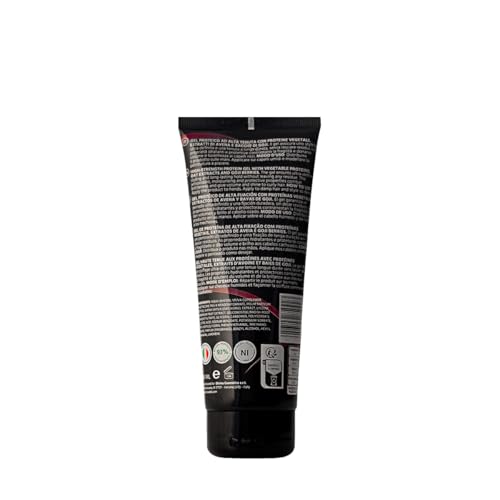 Protein Gel for Wavy Curly Hair Afro Natural&Amazing by DIVINA BLK with Plant Protein, Natural Organic Oat Extracts and Goji Berries (200ml)