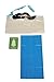 1 Pack Pocket-Sized Disposable Restroom - Urinal, Fecal Toilet, Poncho (for Privacy) and Cloth Wipes
