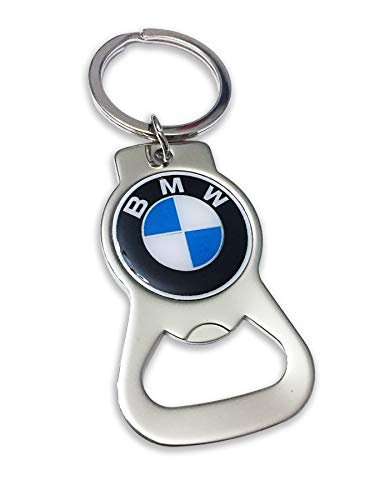 Benzie Bottle Opener Stainless Steel Key Chain Ring for BMW Fans