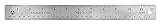 Westcott Stainless Steel Office Ruler with Non Slip Cork Base, 12 inch