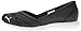 PUMA Women's Vega Ballet SL Flat, Black, 7.5 M US