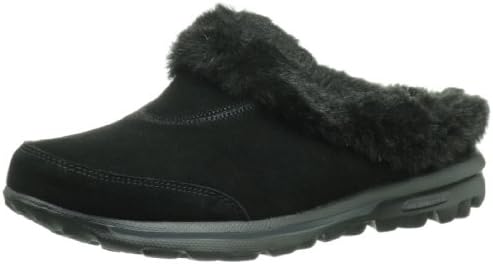 skechers go walk fur lined clogs