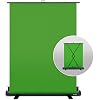 Elgato Green Screen, pannello chroma key retrattile per rimuovere lo sfondo, tessuto antipiega, installazione ultrarapida, per streaming, videoconferenze, su Instagram, TikTok, Zoom, Teams, OBS