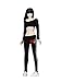 Phicen 1/6 Female Sportswear Suit for Large Medium Bust Hottoy Female Body (Black)