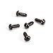 Darice SBE30 Solid Black Eyes with Washers, 9mm (Pack of 50)