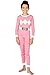 INTIMO Girls' Little Pink Ranger Pajama Set, 6