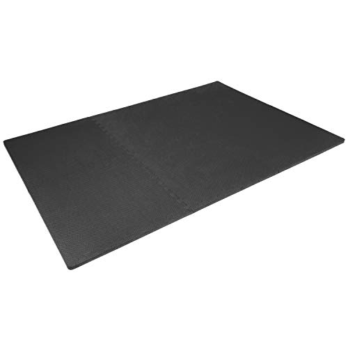 Prosource-Fit-Extra-Thick-Puzzle-Exercise-Mat-34-or-1-EVA-Foam-Interlocking-Tiles-for-Protective-Cushioned-Workout-Flooring-for-Home-and-Gym-Equipment
