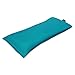 Unscented Eye Pillow - Migraine, Stress & Anxiety Relief - #1 Stress Relief Gifts - Made in USA, (Aqua - Ultra Silky Satin)