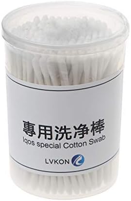 220pcs Cotton Swab，bhty235 Cleaning Cotton Stick for IQOS Safety E Cigarette Heating Cartridge Vape Clean Tool
