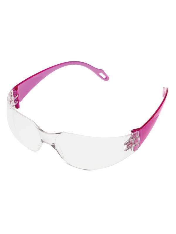 Science Safety Goggles for Kids Children, Comfortable and Anti Scratch and Impact Safety Goggles, Crystal Clear Eye Protection, Polycarbonate Material 2 Colors - 1 Goggle Per Order, Fuchsia