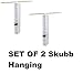 Ikea Organizer Closet Storage Hanging Skubb (2 Pack) White