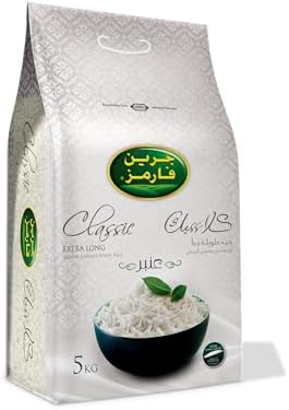 Green Farms Classic Indian White Rice, 5Kg - Pack of 1 100425 price in ...