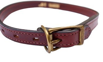 Mendota Products Standard Dog Collar, 3/4-Inch by 10-Inch, Chestnut