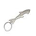 ERUIOLA Creative Keychain, Shark Style Metal Bottle Opener Keychain Accessories,Beer Keychain Opener Key Ring Chains.