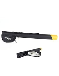 TFO templo tenedor forro polar pesca con mosca Rod y carrete funda de transporte con asas