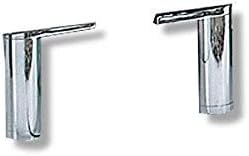Pelipal - Feet Of Cabinet Quick Set of 2 Chrome, Silver, 10 cm