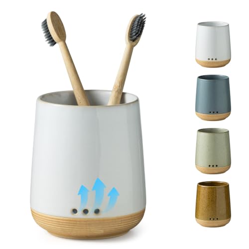 Ceramic Toothbrush Cup Holder