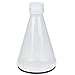 1000ml Conical Flask, PP Material, Molded Graduations, Screw Cap, Karter Scientific 237S3 (Single)