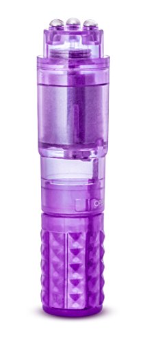 Eden Discreet Powerful Pocket Vibrator - Clitoral Pinpoint Stimulator - Waterproof - Sex Toy for Women - Sex Toy for Couples (Purple)