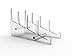 FixtureDisplays Medium Multiple Plate Acrylic Rack Display Holder 10749