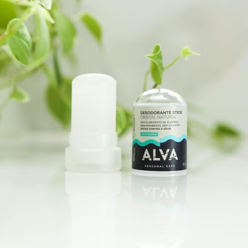 Alva Naturkosmetik Desodorante Stick Kristall Sensitive -120g, Incolor