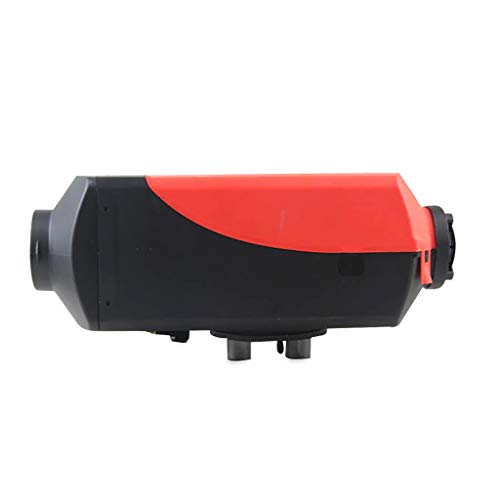Parking Air Diesel Heater 24V Diesel Air Fuel Heater for RV,Truck,Boat,Caravan Motorhome and Bus (24V 5KW with Digital Switch Remote Control,Silencer) (red) - Thumbnail 6