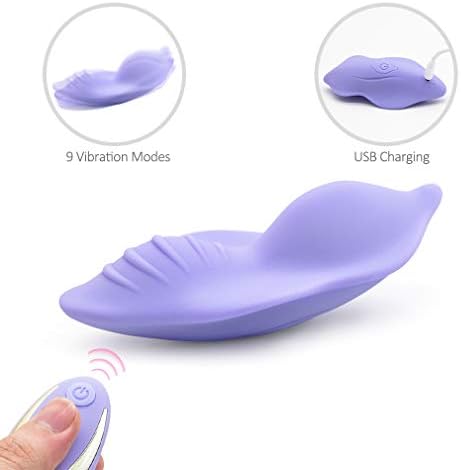 Wearable Butterfly Massaging Silent Soft Skin-Friendly - Back Neck Shoulder Relaxation Wearable Butterfly Massaging Toys