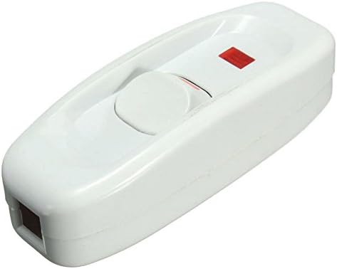 interruptor de luz interruptor basculante de encendido apagado de 10 a interruptor de cable para lampara de mesa lampara de escritorio lampara de