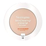 Neutrogena Skinclearing Mineral Powder, Natural Beige 60, .38 Oz.