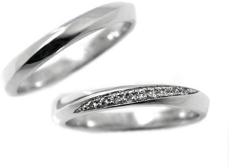Amazon 結婚指輪 安い プラチナ マリッジリング ダイヤモンド 0 07ct リング 通販