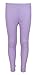 Sweet & Sassy Girls Thermal Underwear Set - 4 Piece Waffle Knit Thermal Long Sleeve and Long Johns Base Layer (Sizes 2T-16), Size 7-8, Medium Pink/Lavender
