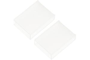 JEWEDECO 2 Pcs Glass Cuvette Cells 40mm Pathlength Quartz UV Laboratory Spectrophotometer Cuvettes