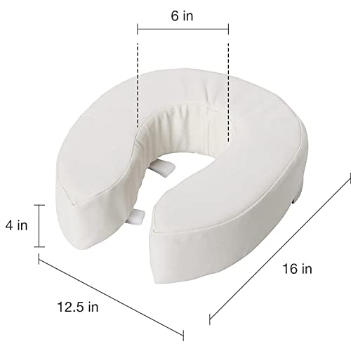 DMI Raised Toilet Seat Cushion Seat Cushion and Seat Cover to Add Extra