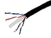 Monoprice Cat6 Ethernet Bulk Cable - Network Internet Cord - Solid, 500Mhz, UTP, CMR, Riser Rated, Pure Bare Copper Wire, 23AWG, 1000ft, Black
