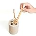 Wowe Natural Organic Bamboo Toothbrush Eco-Friendly Wood, Soft BPA Free Bristles, Pack of 5