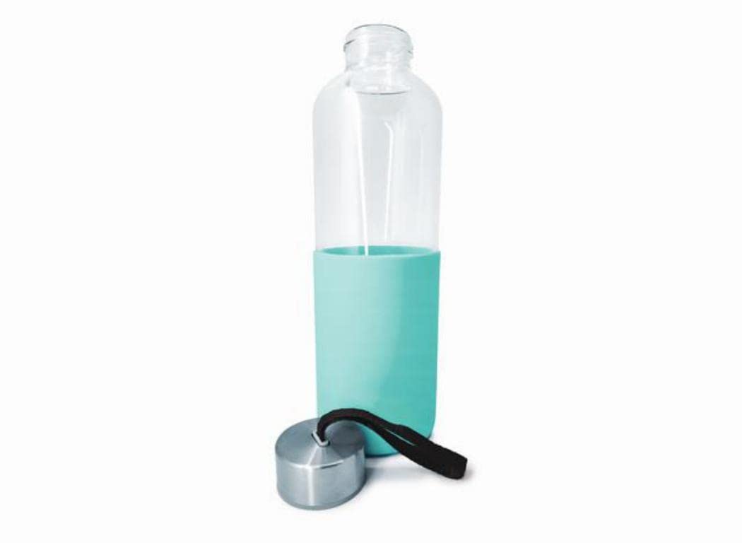 Nerthus FIH 402 600 ml Glass Bottle Turquise. BPA Free, Turquioise