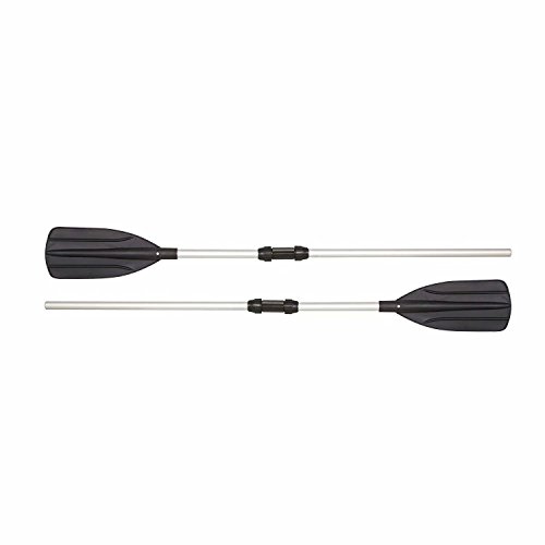 BeGrit Kayak Paddles Boat Oars Detachable Canoe Paddle Pack of 2 Black 49" - Thumbnail 4