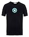 Teelight Tony Stark Light-Up Arc Reactor LED Iron Man 1 Black T Shirt--Size M
