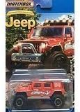 Matchbox Limited Edition Jeep Anniversary Red Jeep Wrangler Superlift Die-Cast
