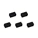D-ROAD 5PCS Black Silicon Fastener Ring for Garmin Vivofit to Fix the Band Clasp Fall off Problem