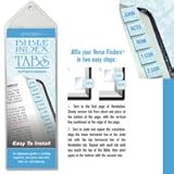 1 X Bible Index Tabs