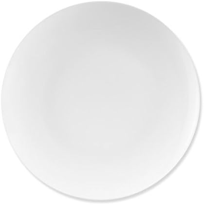 Pillivuyt Coupe Porcelain Dinner Plates (set of 4 plates)
